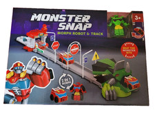 Monster Snap Morph Robot and Track  - Green  New & Boxed NEW