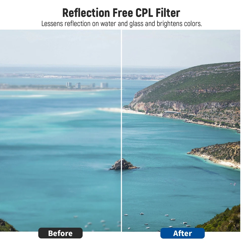 NEEWER 67mm Filter Kit UV CPL FLD ND2 ND8 with Lens Hood for DSLR Cameras - Image 4 of 4