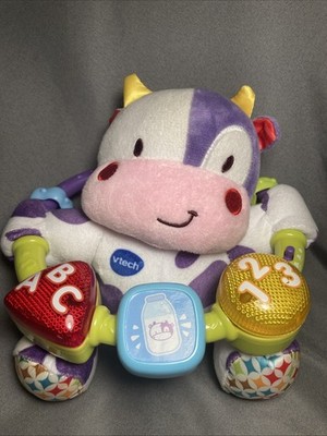 VTech Lil  Critters Moosical Beads Cow Interactive Learning Toy Works Sounds