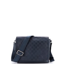 Louis Vuitton District Messenger Bag Damier Infini Leather PM