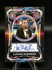 2025 Panini Donruss WNBA LaChina Robinson Voices of the Game Auto #VS-LCR