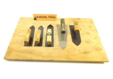Unused Japanese plastering trowel 左官鏝 5 piece set Plastering Tools Japan