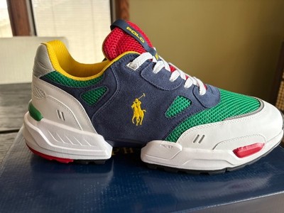 Polo Ralph Lauren Colorblock Running Jogger Shoes  Size 13 NEW IN BOX $138