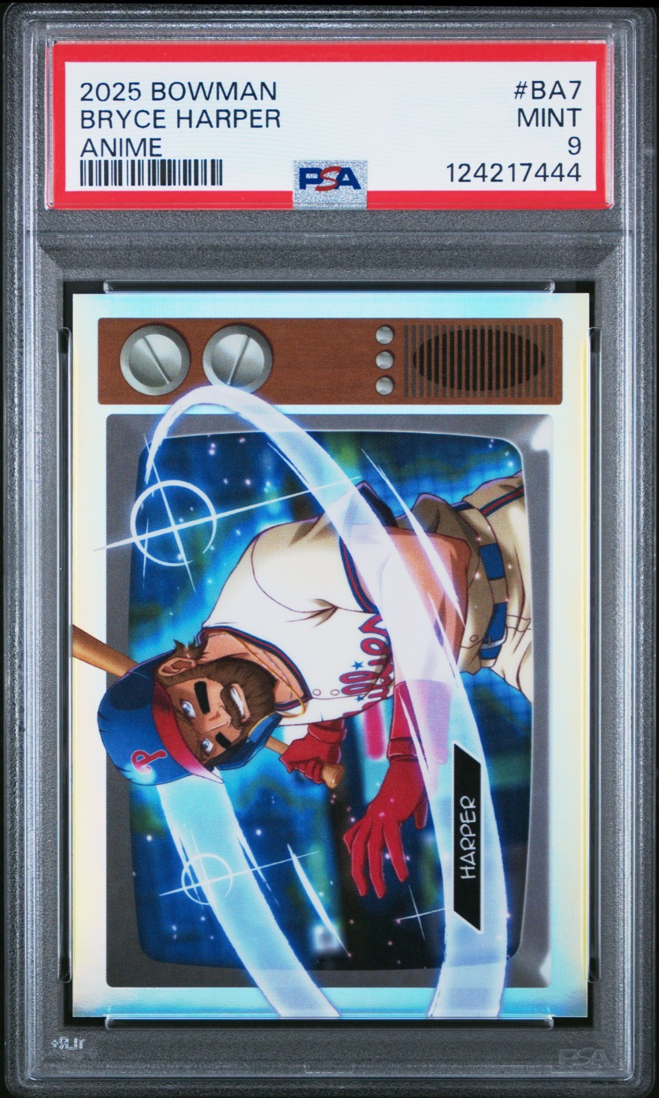 BRYCE HARPER 2025 Bowman ANIME Phillies Case Hit SSP