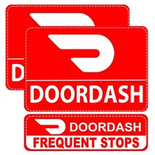 Delivery Driver Vehicle Magnet for Car, Truck SUV - Reflective Safety Desig...