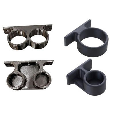 2Pcs Plastic Umbrella Holders Stand Rack For Car Fit Front Seat Or Trunk Area