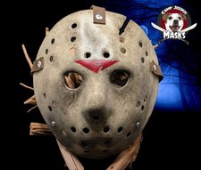 Friday the 13th Part 6 style "Film Accurate" Hand painted Jason Hockey Mask