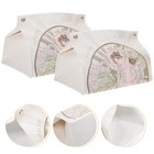  2 Pcs Tissue Holder Tissues Cube Box Cover Table Dispenser Decorative