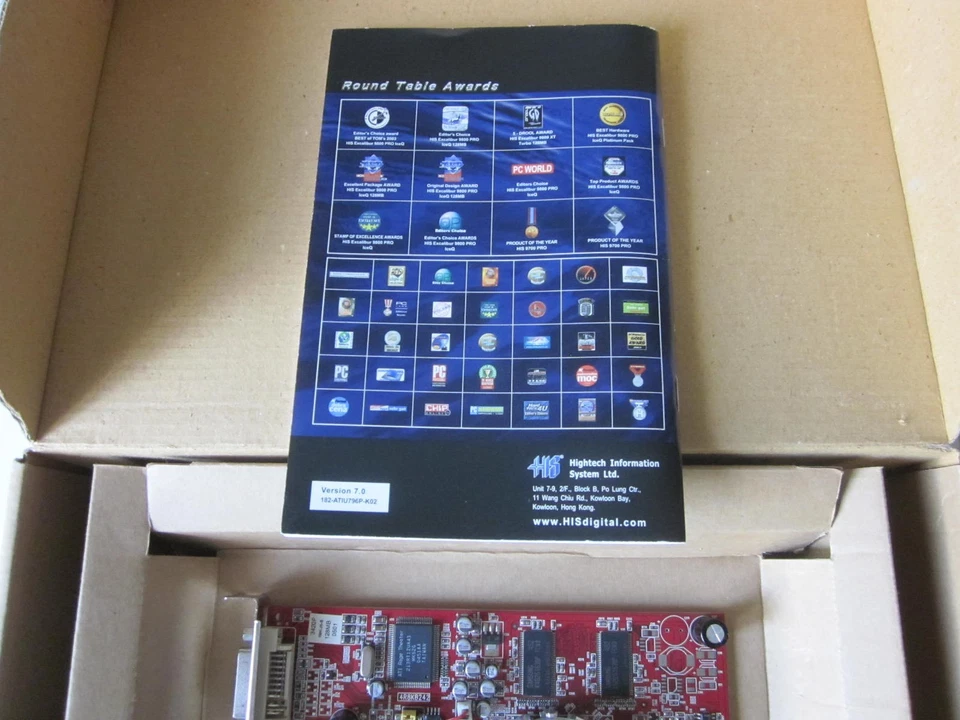 HIS ATI Radeon 9600 128MB AGP Videocard Retail BOX  TESTED - Image 4 of 4