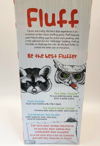 Fluff Dice Game by Bananagrams 2018 Travel Fun Family Game  New Sealed - Picture 3 of 7