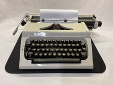Vintage Erika Typewriter Model 170 With  QWERTY Keyboard & Case