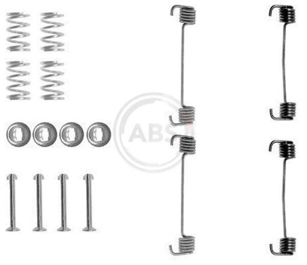 ZubehöRsatz Feststellbremsbacken A.B.S. 0619Q FüR BMW 2500 3Er E3 5Er E12 7Er E9-image