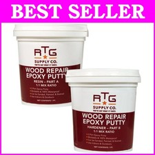 Easy-to-Use Epoxy Putty 2-Pint Kit for Wood Repairs - Sandable  Paintable