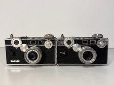 Lot of 2 Argus C3 "The Brick" 35mm Rangefinder Cameras - Untested