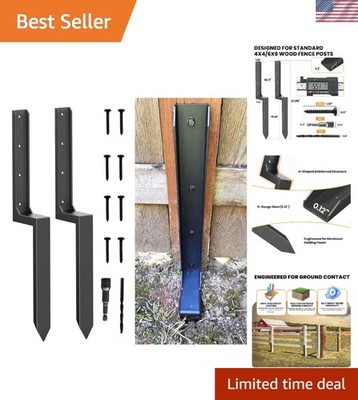 Ultimate 11-Gauge Steel Fence Mender Kit - Strong Anchor for Outdoor Stability