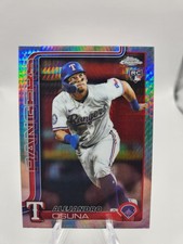 2025 Topps Chrome Update #USC174 Alejandro Osuna Prism Refractor Rookie RC