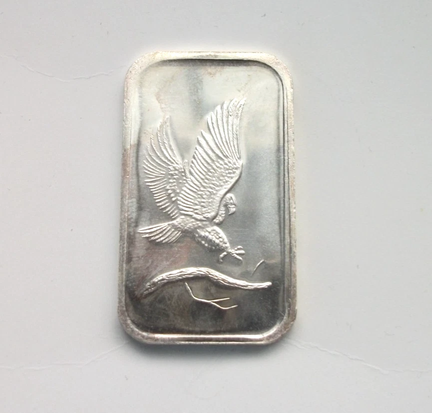 Lingot 1 Once Argent pur 0.999 SilverTowne Silver Bar Oz - Photo 2/4