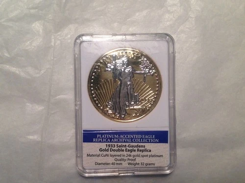 1933 Saint-Gaudens Gold Double Eagle Proof 20 DollarCoin