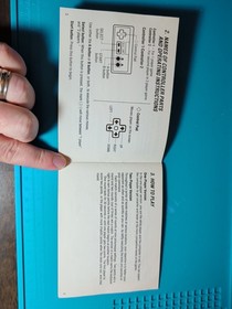 Nintendo NES Instruction Manual Karate Champ