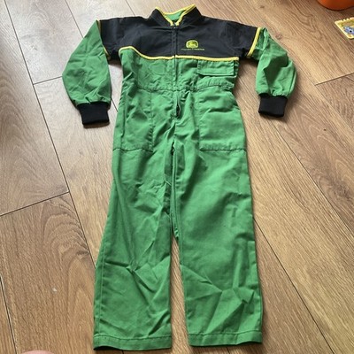 John Deere Boilersuit Overall Alter 5-6 Kinder Jungen Mädchen Bauer