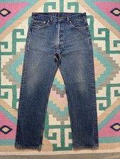 Vintage Levis Jeans Mens 36x34 Fit 33x31 501 XX Shrink To Fit Made In USA 90s