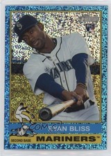 2025 Topps Heritage Chrome Light Blue Sparkle Refractor Ryan Bliss #16 1i3m