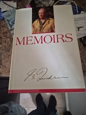 Memoirs Pierre Elliott Trudeau  SIGNED FIRST ED, FIRST PRINT