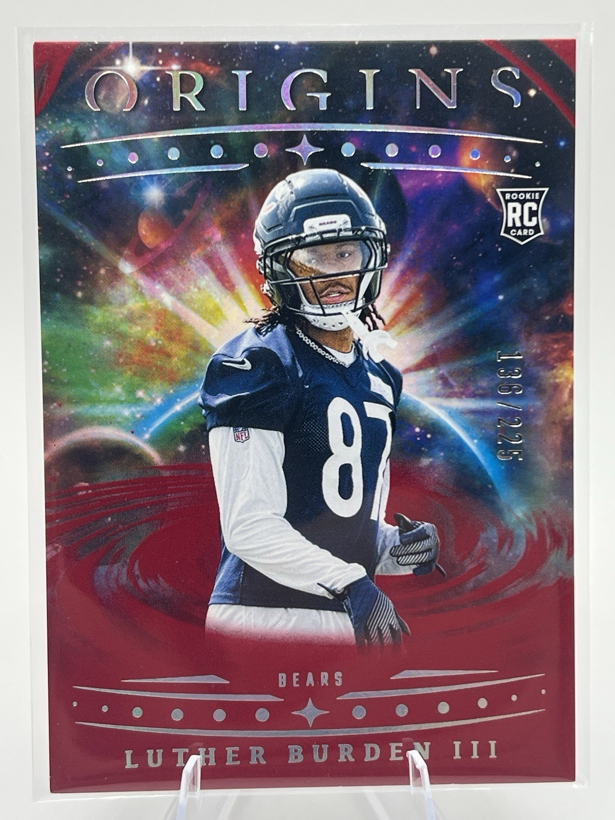 2025 Panini Origins - Rookies Luther Burden, Luther Burden #147 Red /225 (RC)