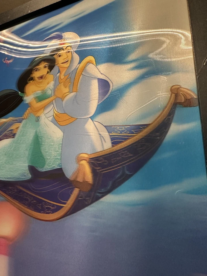 DISNEY COMICWALLS DISEÑO 3D DECORACIÓN PARED ALADDIN (algunos arañazos) Foto 2 de 4