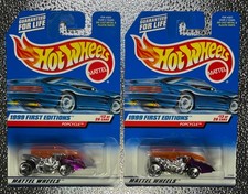POPCYCLE HOT WHEELS FIRST EDITIONS LOT OF 2 - NEW MODELS