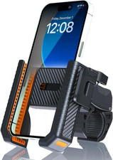 Bike Phone Mount, Bike Bicycle Mount Handlebar Cell Phone Clamp Ebike Scooter...