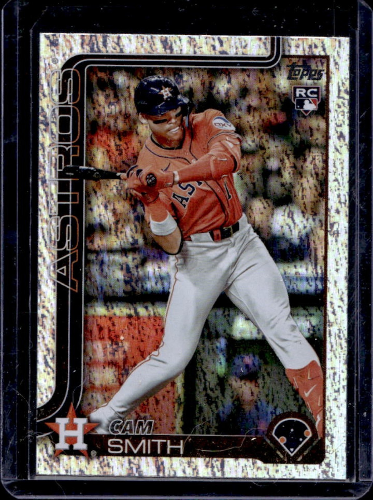 2025 Topps Update Cam Smith RC Holo Foil Rookie #US298 Astros