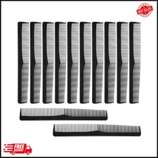12Pcs Hair Cutting Comb Barber Hair Styling Combs Set for Salon Barbers Styling