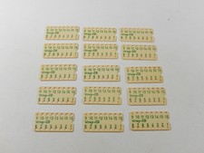 15pcs WRAP-ID 16 PIN PLASTIC IC SOCKET TAG WIRE WRAP LABEL LOT
