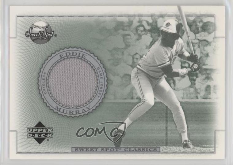 2002 Upper Deck Sweet Spot Classics Eddie Murray Game-Used Jersey #J-EM HOF