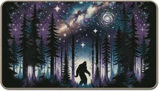 Funny Bigfoot Sasquatch Forest Doormat 17 x 30,Camping Camper Gifts for Women,Ca