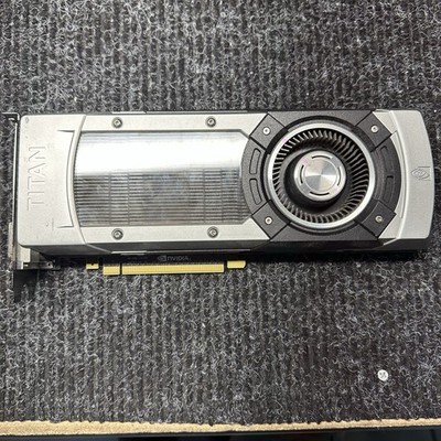 EVGA NVIDIA GeForce GTX TITAN 6GB PCIe 8+6 Pin GDDR5 Graphics Card TESTED