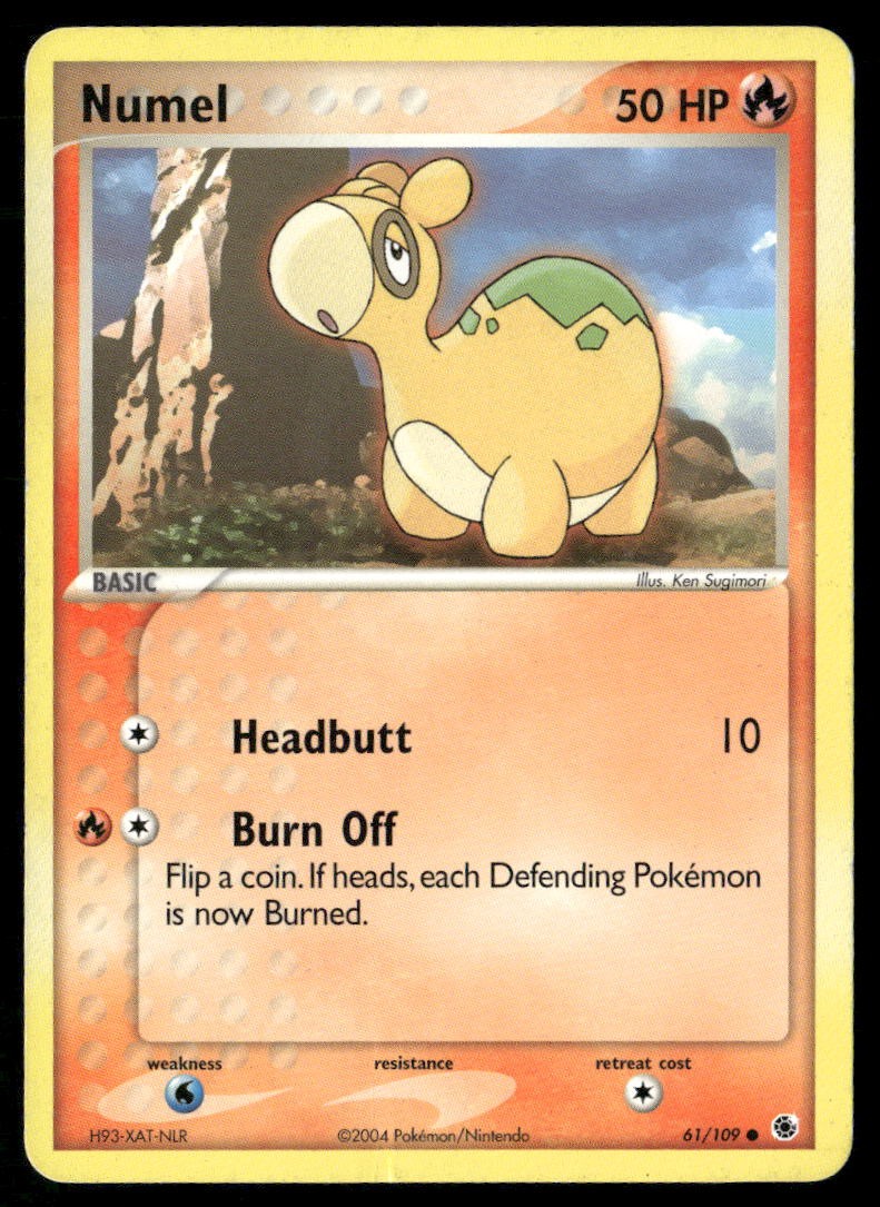 EX Ruby and Sapphire #61/109 Numel