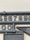 Plastic house numbers Vintage New for miniature dollhouse possibly 1/4"? — photo 2