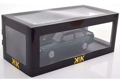 KK Scale 1/18 BMW 325i E30 M-Paket 1987 dunkelgrün metallic Modellauto