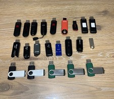 Lot of 22 Mixed USB Flash Drives (1GB To 128GB) Sandisk, PNY… Tested