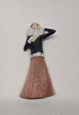 Vintage German Porcelain Painted Ladies 20's Flapper Style Clothes/Hat Brush