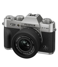 FUJIFILM X-T30 III Mirrorless Camera Body, with XC13-33mm Lens Kit, Silver NEW