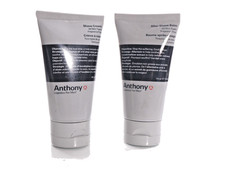 2 Anthony ; Shave Cream 2 oz, AFTER SHAVE BALM 2OZ BOTH Sealed