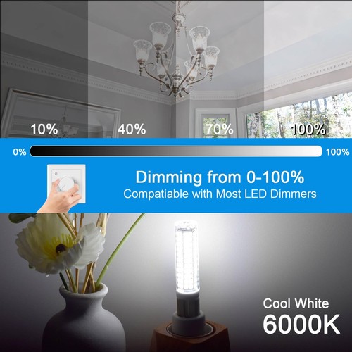 E12 Bulb Dimmable LED Candelabra Bulbs 100W Replacement C7 LED E12 Candelabra... - Picture 2 of 7