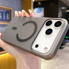 For Apple iPhone 17 Pro Max 16 15 14 13 12 11 Phone Cover Magnetic Frosted Shell
