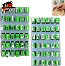 Stempel Set für Ton Keramik Kunsthandwerk 62 Teilig mit Aufbewahrungsbox