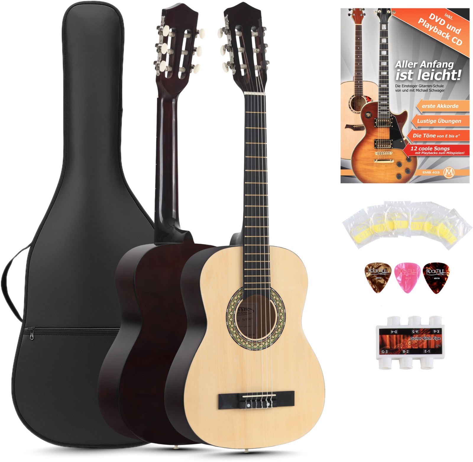 12 Комплекта акустической гитары для детского концерта Стартовый набор Lernen 11990₽