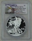 2013-W American Silver Eagle Enhanced Mint State PCGS MS 70 US Mint $1