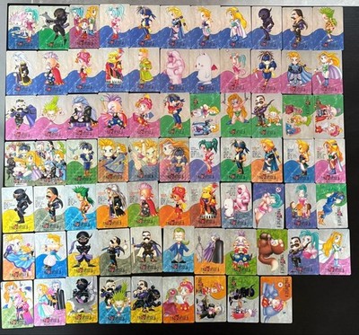 Final Fantasy Carddas Bandai Trading Cards Complete Set Rare Authentic